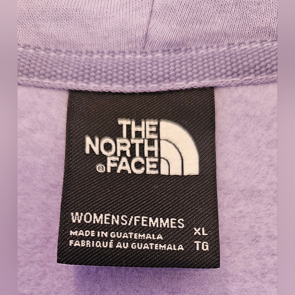 The North Face Women's Lavender Zip-Up Hoodie - Picture 3 of 3